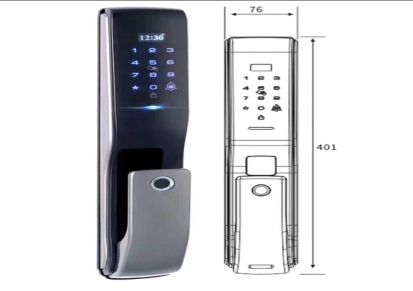 奥斯利优品 全自动指纹锁 防盗门锁 刷卡锁 家用防盗门锁 密码锁