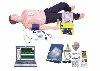 心肺复苏模拟人CPR与血压测量、AED除颤仪