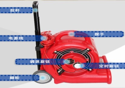 君诺强力涡轮式吹干机25A批发价格优惠 郑州君诺 地面地毯快速吹干机
