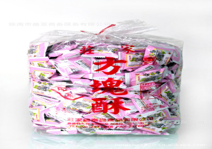 台湾进口休闲零食独立小包装锦泰昌方块酥-樱花酥3kg/包2包/箱
