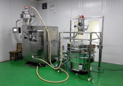 国内高端的压制中药的生产型两级整粒干法制粒机
