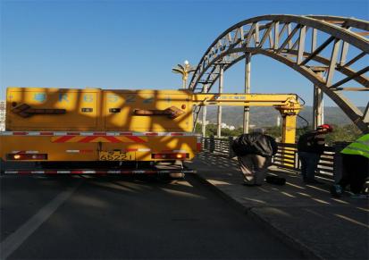 桥宇路桥 臂式21米桥梁施工检测设备平台作业车租赁