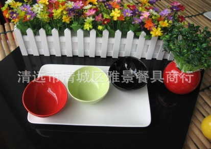 碗盘碟 糖果色陶瓷5寸鸭蛋碗/甜品碗/水果色拉碗/自助餐碗