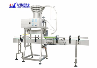 广东胜川专业定制时产2500-3000瓶全自动液体小磨香油灌装生产线