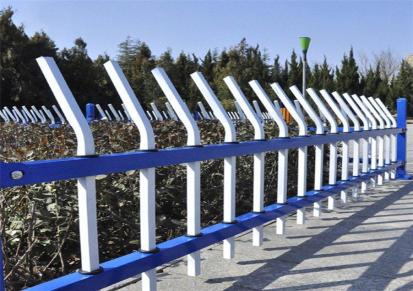 PVC围墙护栏 塑钢隔离绿化栏杆 体积小安装便捷 泽航防护