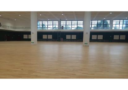 篮球馆实木地板 体育木地板 运动馆木地板 地板安装 价格 中体伟业