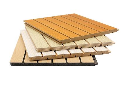 优朗 生产防水阻燃木质吸音板长方形货源稳定