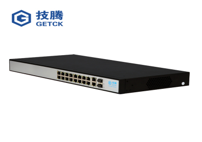 技腾GETCK 16口百兆非网管POE交换机 GS-2850-16PD-N