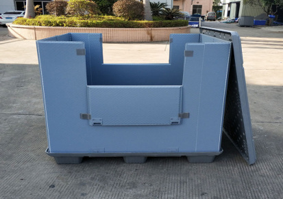 广东科磊蜂窝板围板箱厂家 供应各种规格可折叠塑料蜂窝板围板箱
