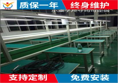 鑫士宝广州定制皮带铝合金流水线的厂家