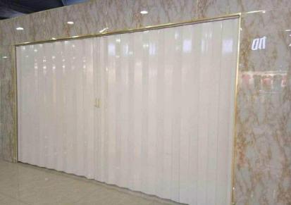 靓耀专业生产透明折叠门 车间厂房PVC专业折叠门