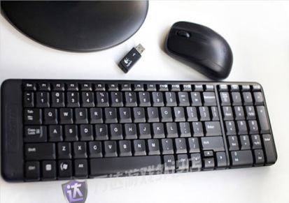 罗技MK220无线键鼠套装家用办公游戏竞技电脑台式USB键盘鼠标套件