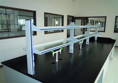 浙江实验室试剂架 铝玻边台 中央试剂架 烧杯架 实验台可非标定制