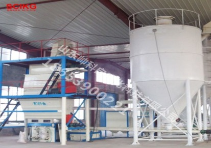 磷石膏粉生产线 10万吨级电厂脱硫石膏设备 SCIKG粉刷石膏机械