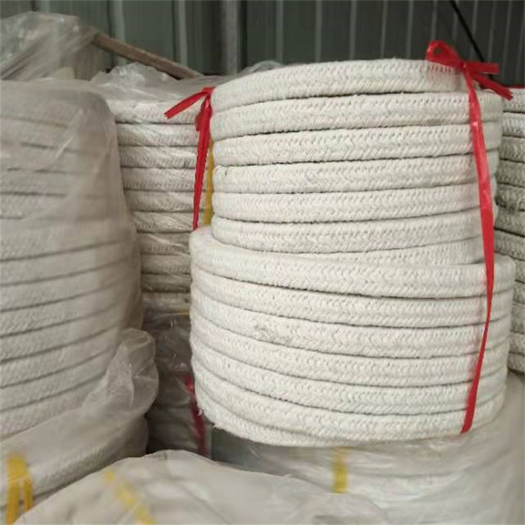 耐火陶瓷纤维防火布 硅酸铝陶瓷纤维绳 各种型号 城锦