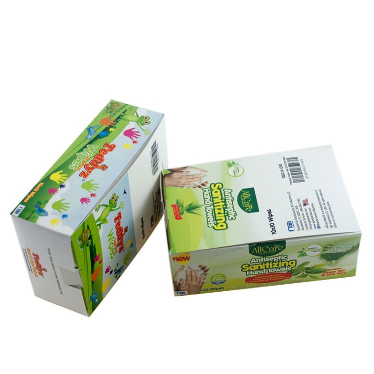 简易折四色印刷包装盒 (6)