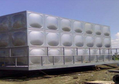 日冠不锈钢水箱方形生活水箱全国定制立式不锈钢储罐304冷水箱