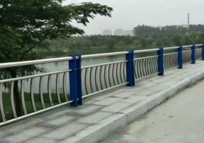 山西桥梁防撞栏杆 201不锈钢复合管护栏防腐性强