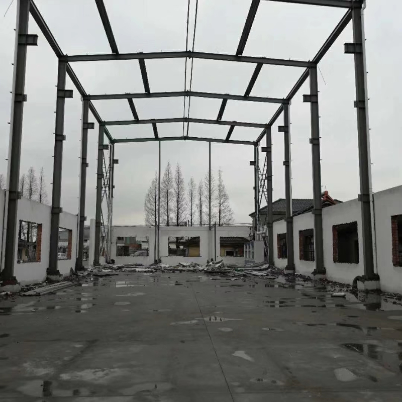 山东济南二手钢结构厂房元本旧钢结构厂房翻新