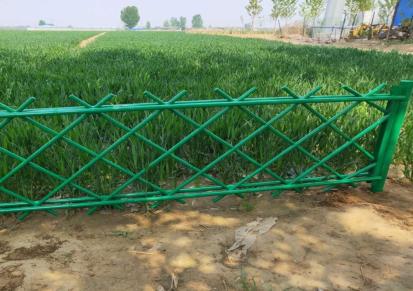 泰存金属 新农村美观 仿真竹节不锈钢护栏围栏实体厂家