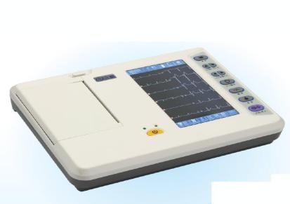 国产三道六道十二道数字心电图机ECG-5512B 心电记录仪 3ray