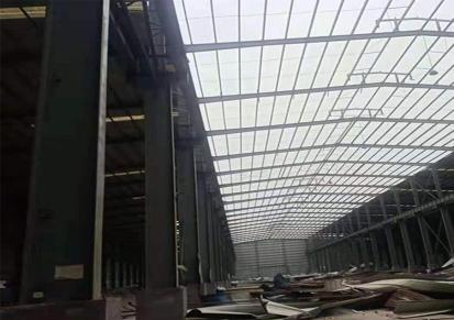 出售 二手钢结构厂房 60米跨160米长10米带10吨 航车 述复