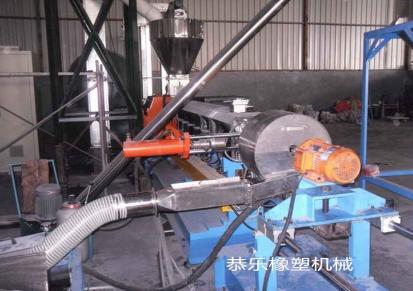 徐州橡胶机械恭乐密炼单螺杆造粒生产线