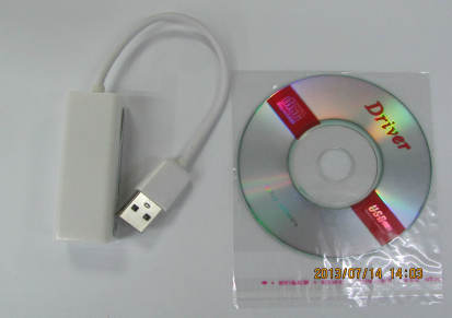 USB带线网卡 外置有线 RJ45 台式机 支持混批台湾88772A