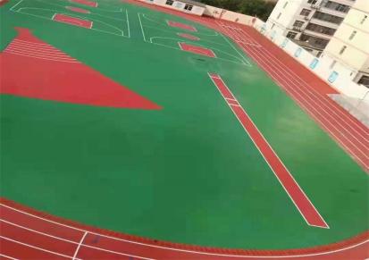 博福 涞水县幼儿园走廊塑胶地面 篮球塑胶场地 厂家供应