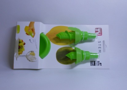 厂家直销创意礼品厨房家居用品手动水果汁喷雾器柠檬榨汁器2个装
