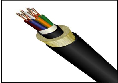 光缆厂家供应双护套玻璃纱ADSS光缆价格 室外架空电力光缆 24芯 48芯