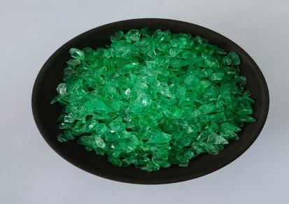 玻璃颗粒 绿玻装饰玻璃颗粒厂家耀鑫石英石原料大理石粉末填充料