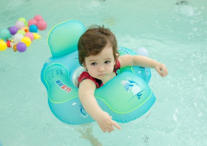 自游宝贝婴儿游泳圈座圈趴式坐圈腋下家用3-6岁