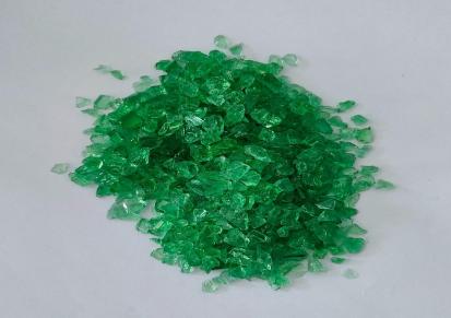 玻璃颗粒 绿玻装饰玻璃颗粒厂家耀鑫石英石原料大理石粉末填充料