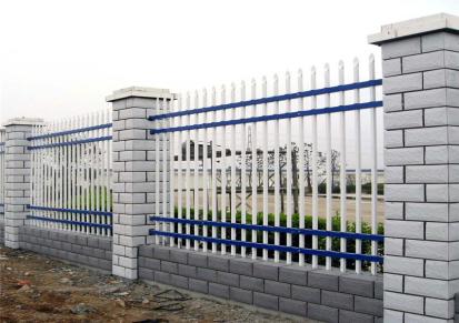 厂区围墙栅栏 院墙护栏 锌钢护栏 环百生产商