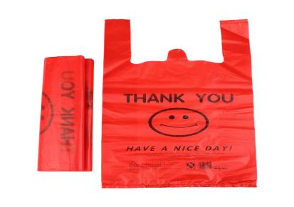 塑料袋定制 logo超市购物手提方便袋 塑料背心袋 外卖打包袋 定做厂家