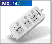 厂家批发插线板 移动式多功能插排 接线插座安全排插 MX-147