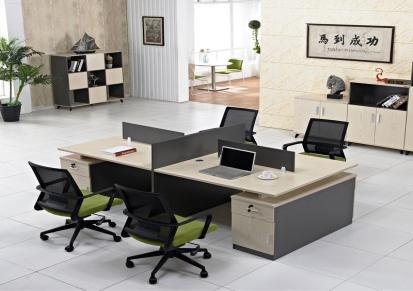 宝莱办公家具TY-49 简约现代4/6/8人位卡座工作桌子2人电脑职员桌办公室