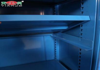 双开门储物柜 使用加厚冷轧钢 内置活动层板 天金冈支持定制