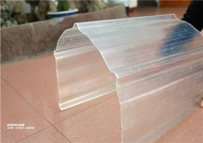 临沂-透明瓦-阻燃一级采光板二级阻燃阳光板-河南创霖玻璃钢采光带