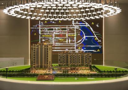 广东顺德沙盘模型 大视野建筑发光模型 房地产模型