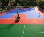 若谷体育 室内户外防滑运动拼接地板 幼儿园篮球场悬浮地板