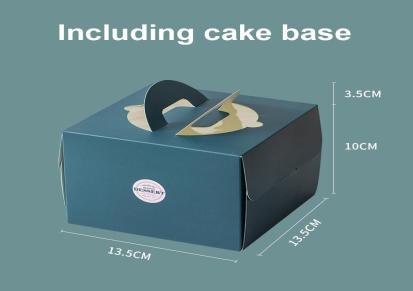 一次性蛋糕盒 手提蛋糕盒 芝士下午茶糕点盒 烘培包装盒 华利达工厂直销