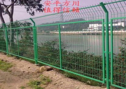安平方川丝网制造 公路护栏网 铁路 机场护栏 围地 安装简便
