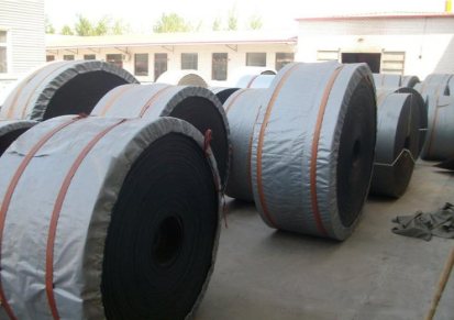 煤矿传送带供应商 钢丝绳传送带现货批发 飞茂工矿配件