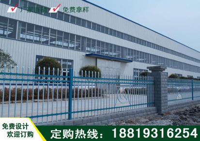 深圳铁艺围栏 中山小区组装护栏 锌钢栏杆价格