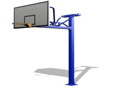 拓步品牌定制学校篮球场专用室外篮球架 户外地埋式篮球架价格实惠
