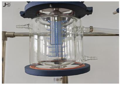 JH-ZJBL2-10L 超声波双循环分散设备 双层玻璃耐腐反应釜