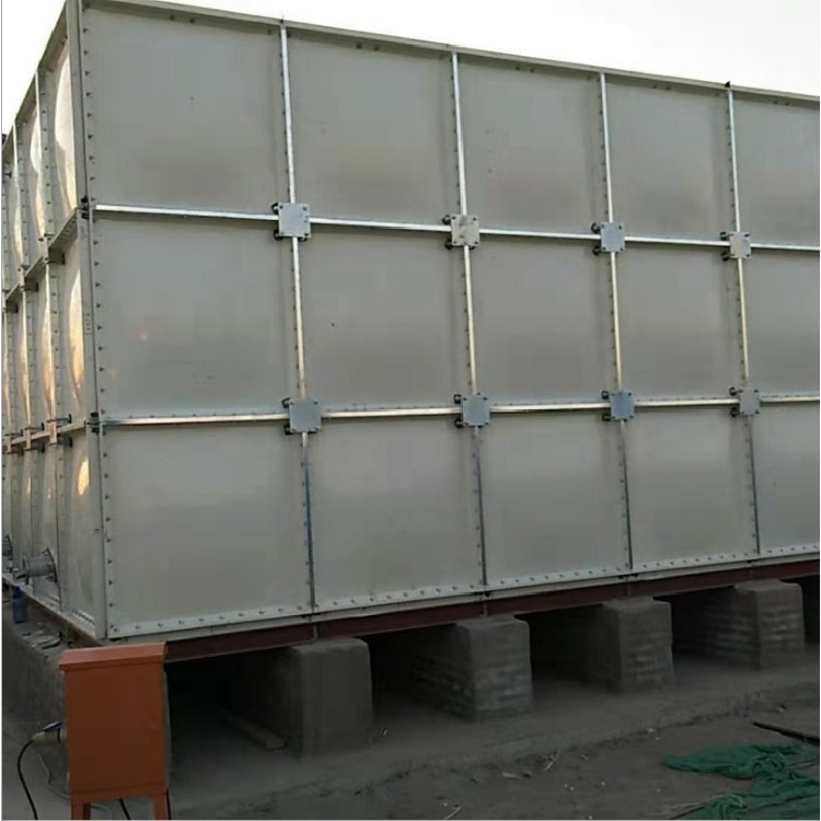 海南永盛玻璃钢组合水箱生产厂家模压水箱