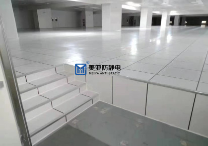 江苏美亚防静电地板厂家，金属彩钢机房墙板/国标规范地板